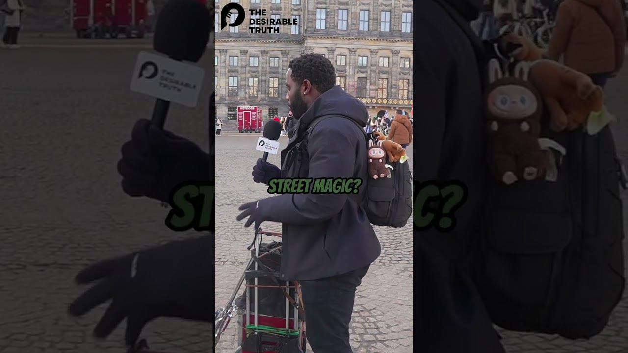 Street Magic In Amsterdam