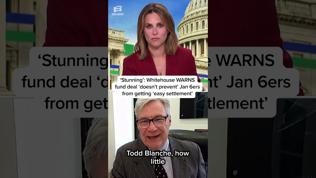 ‘Stunning’: Whitehouse WARNS fund deal ‘doesn’t prevent’ Jan 6ers from getting ‘easy settlement’