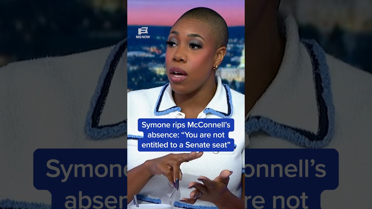 Symone rips McConnell’s absence: “You are not entitled to a Senate seat”