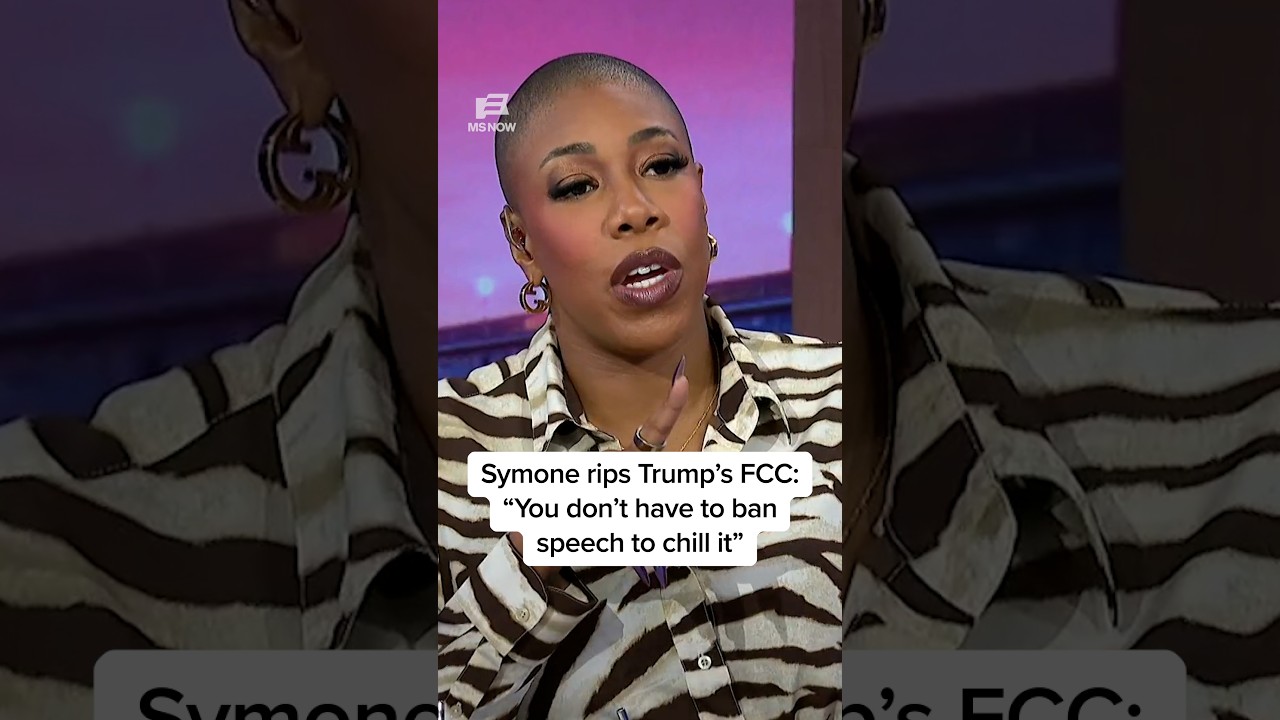 Symone rips Trump’s FCC: ‘You don’t have to ban speech to chill it’
