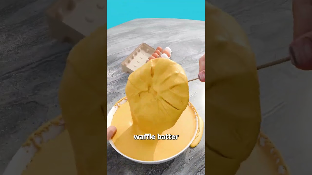The Bacon Apple Waffle Bite 🤤