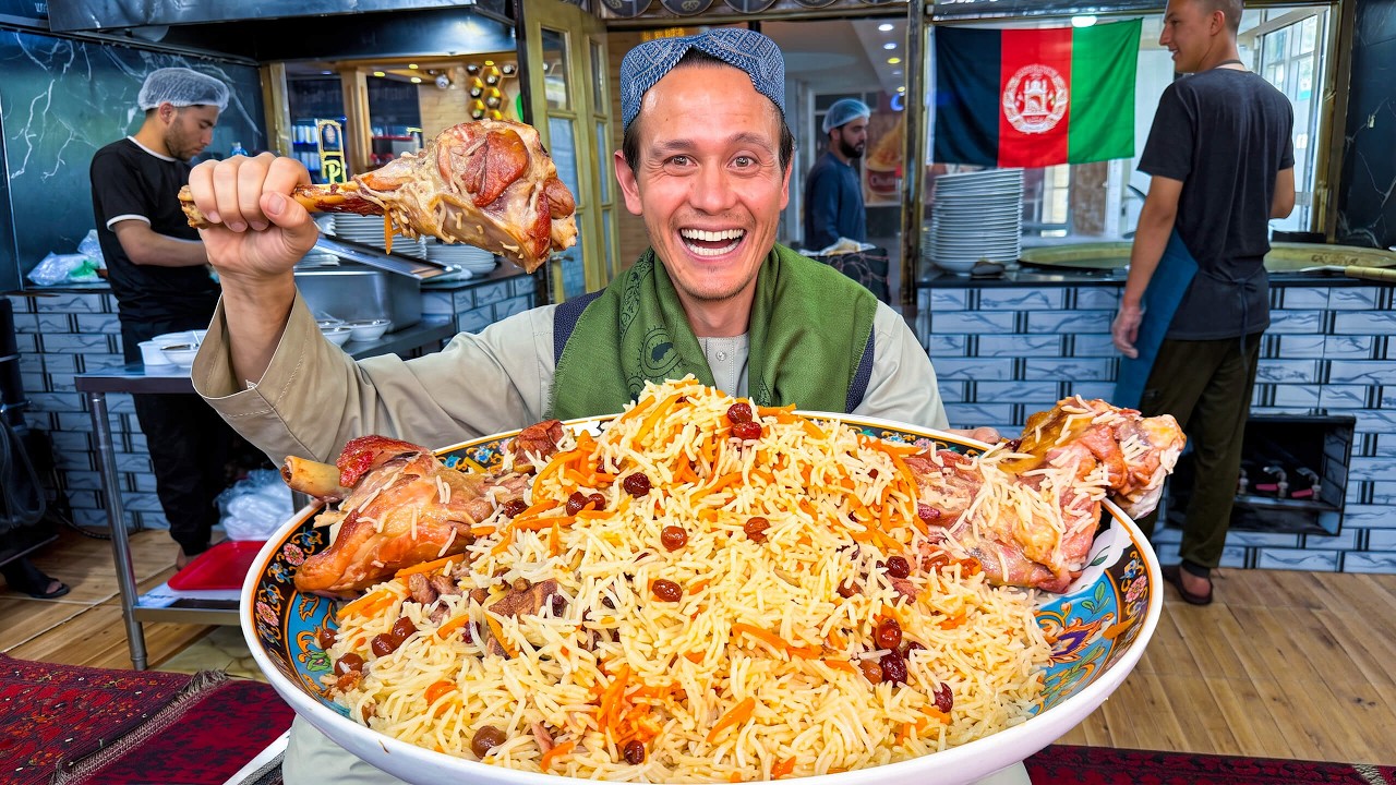 The One FOOD Afghanistan Is Obsessed With!! (Kabuli Pulao)