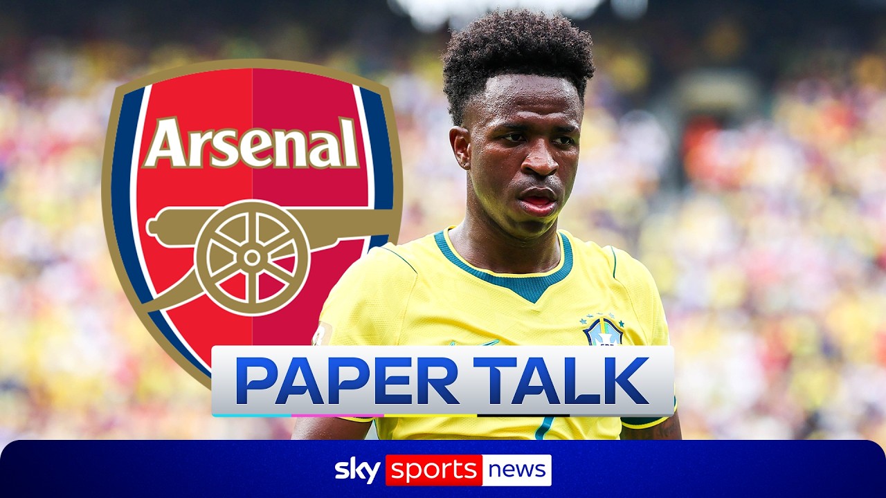 “They feel they can do it” | Can Arsenal sign Vinicius Jr this summer | Paper Talk