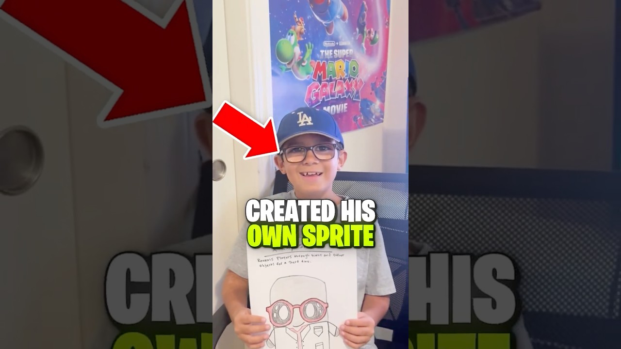 This Kid Has His OWN Sprite! 🤓