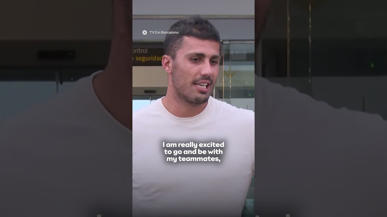 “To play for Barcelona is a dream for me” Rodri on his move to Barcelona