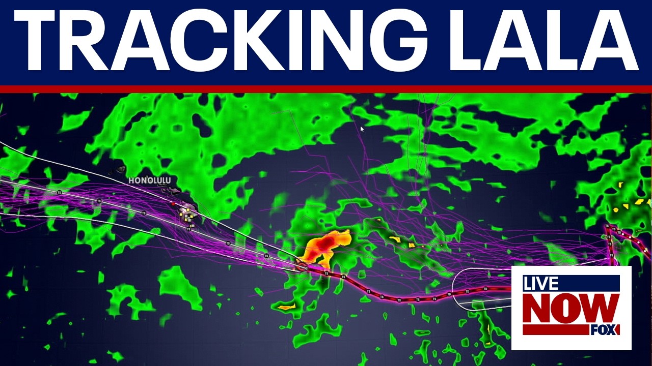 Tracking Lala: Hurricane warning issued for Hawaii