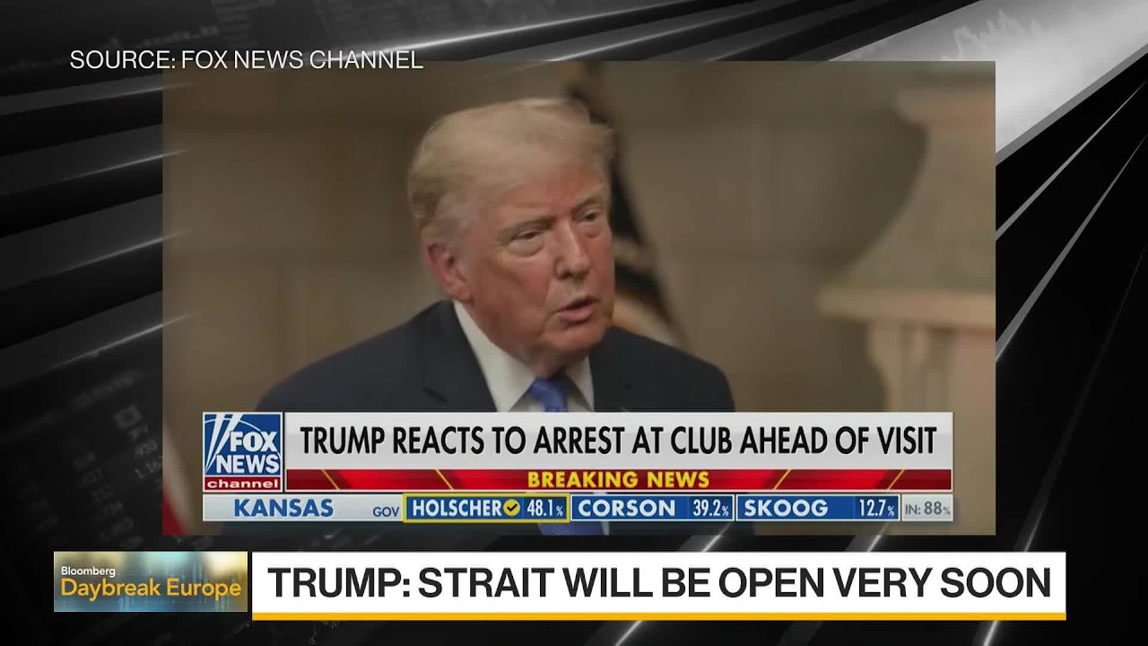 Trump Says Strait of Hormuz Will Be Open ‘Very Soon’