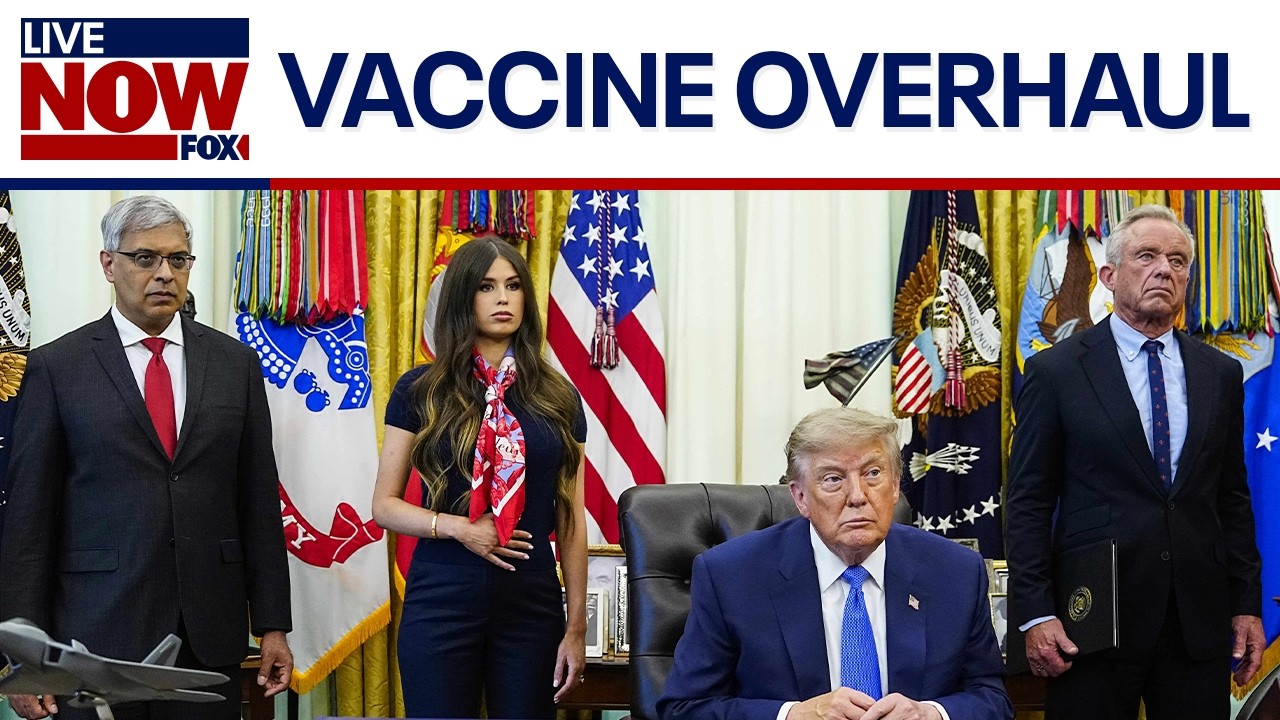 Trump signs executive order overhauling childhood vaccine recommendations