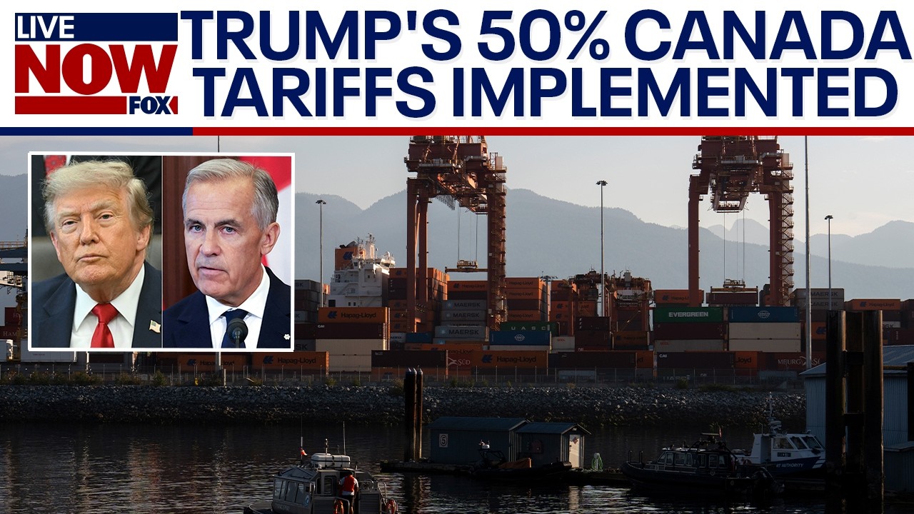Trump’s 50% Canada tariffs implemented, negotiations suspended