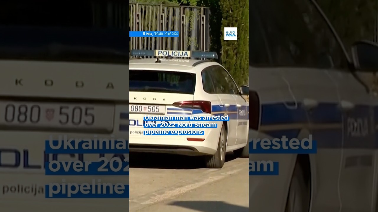 Ukrainian man arrested over 2022 Nord Stream pipeline explosions