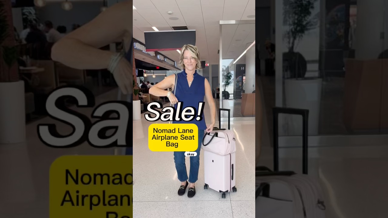 Under Seat Bento Bag for Flights is on Sale Today #travelbag