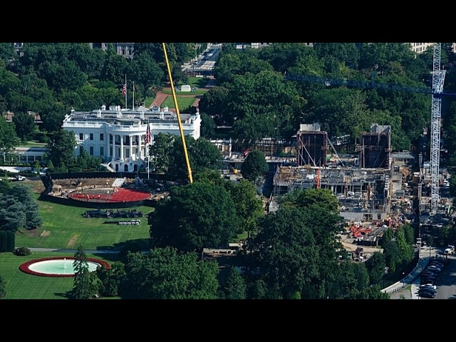 US appeals court orders halt to Trump ballroom construction without congressional approval
