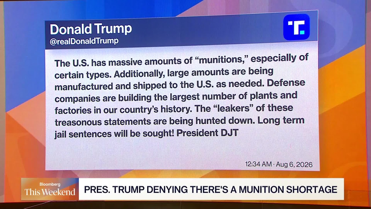 US Munitions Strain Complicates Iran Strategy