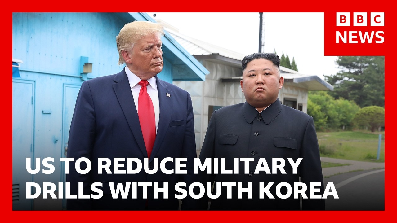 US to scale back South Korea military drills after it stayed out of Iran war | BBC News