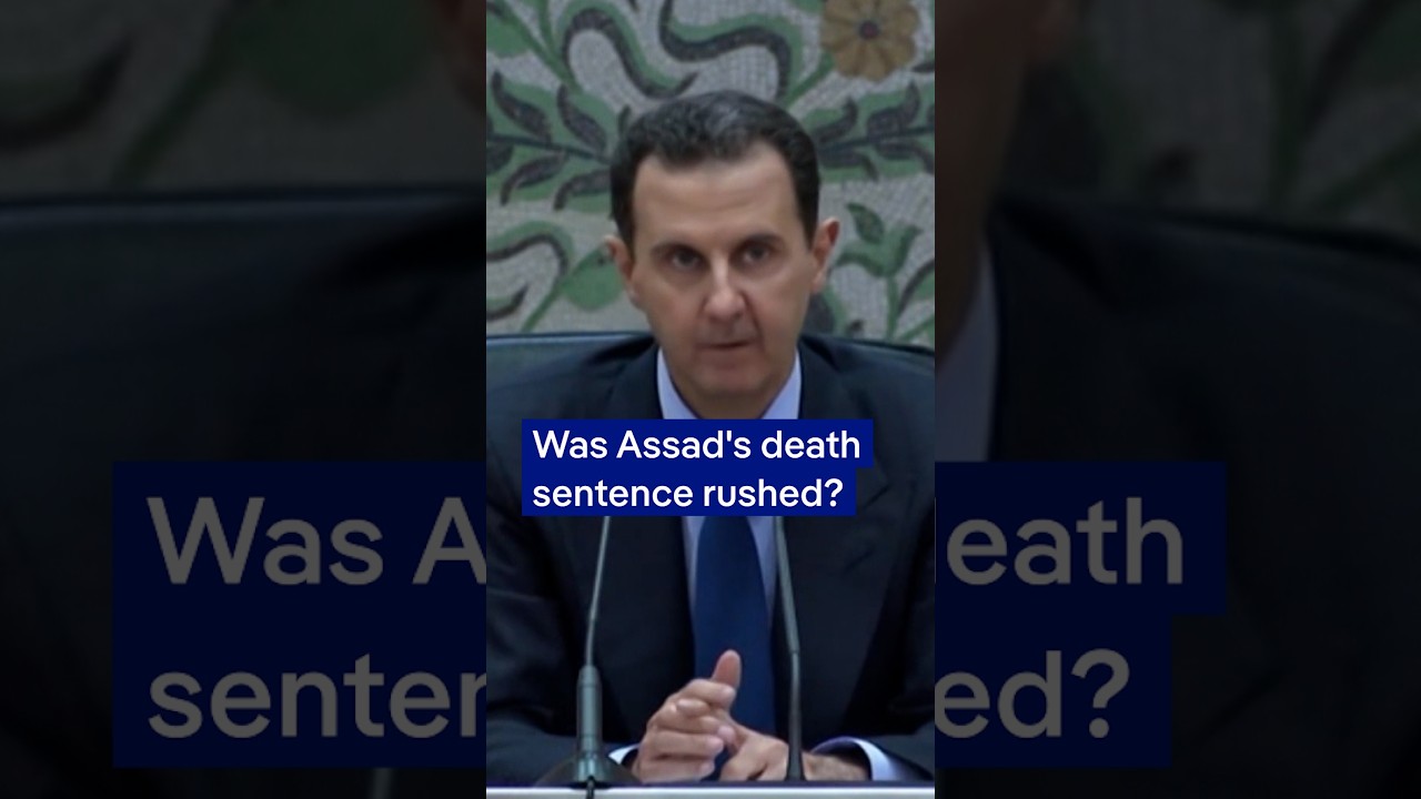 Was Assad’s death sentence rushed? DW News