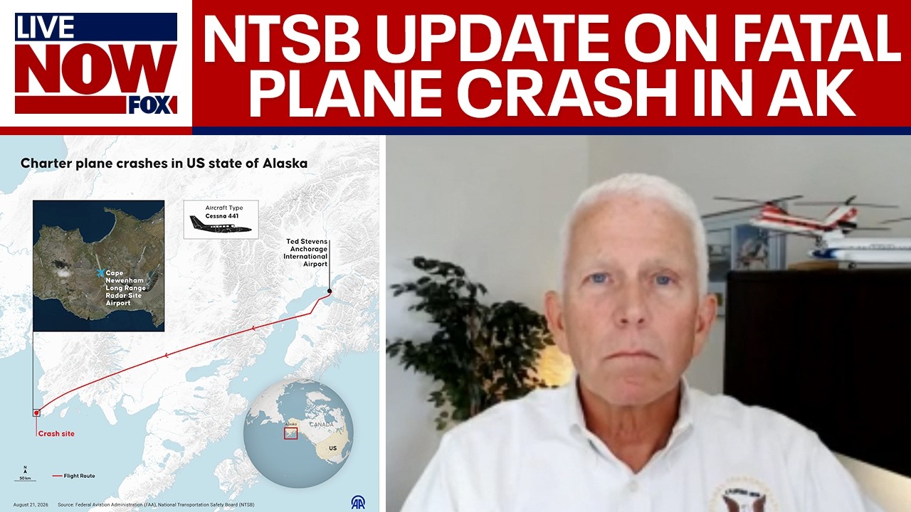 WATCH: NTSB officials give update on fatal plane crash in western Alaska