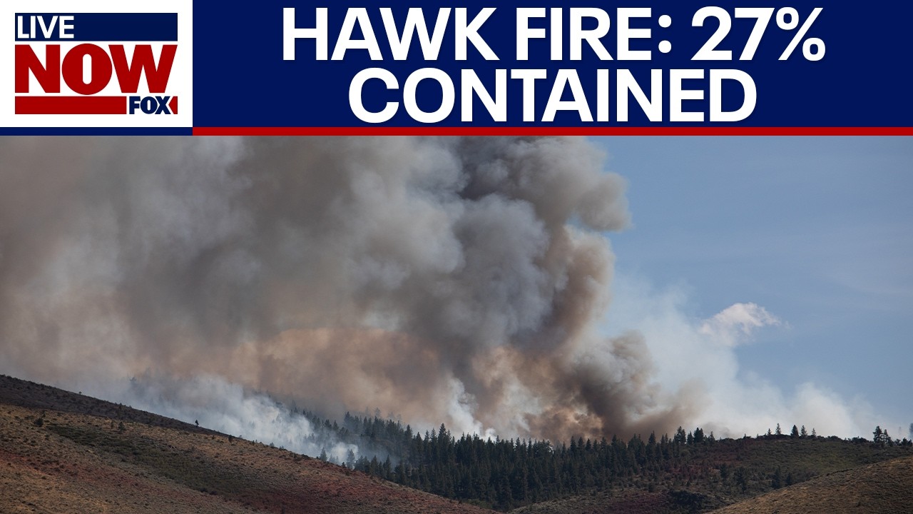 WATCH: Officials give update on Hawk fire in Reno, NV