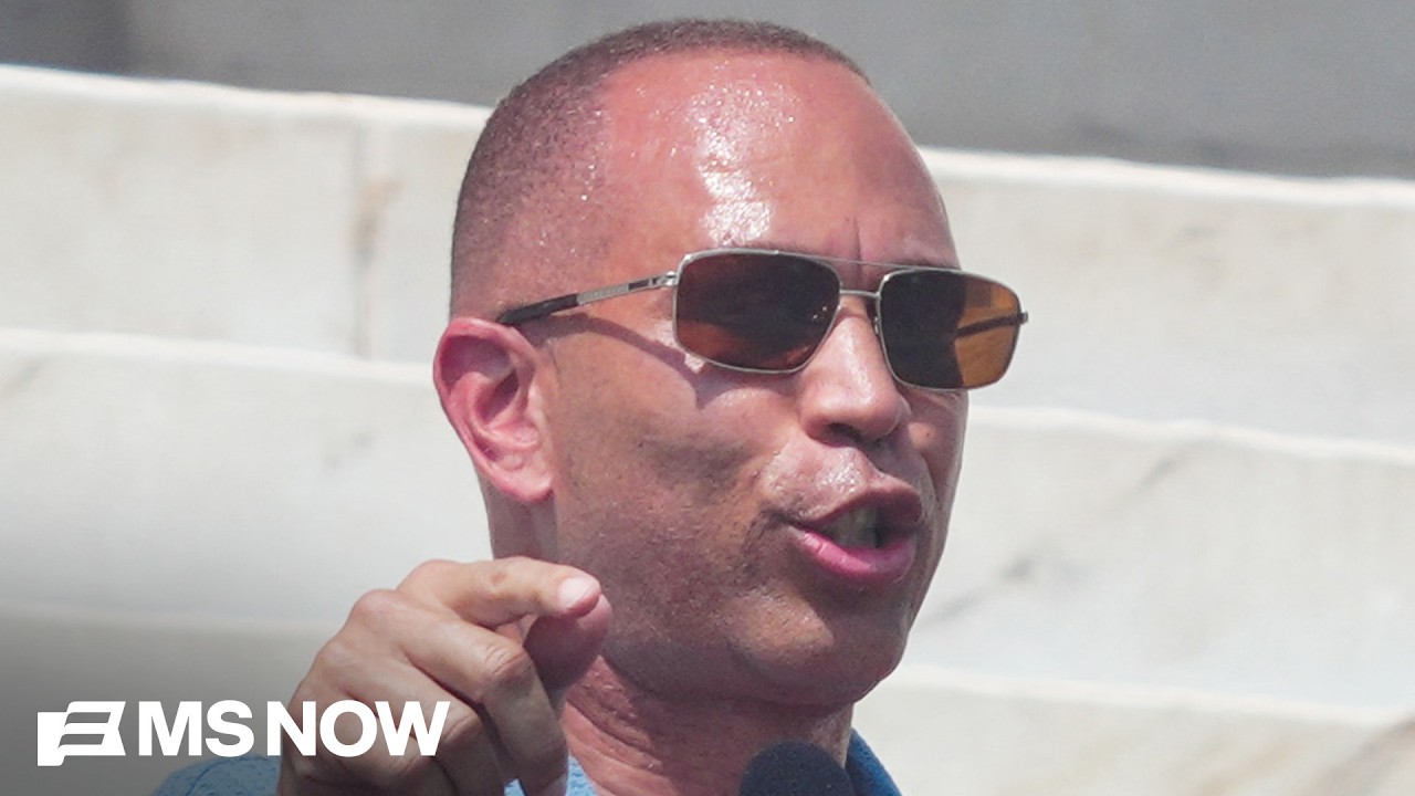 WATCH: Rep. Hakeem Jeffries speaks at voting rights rally in DC