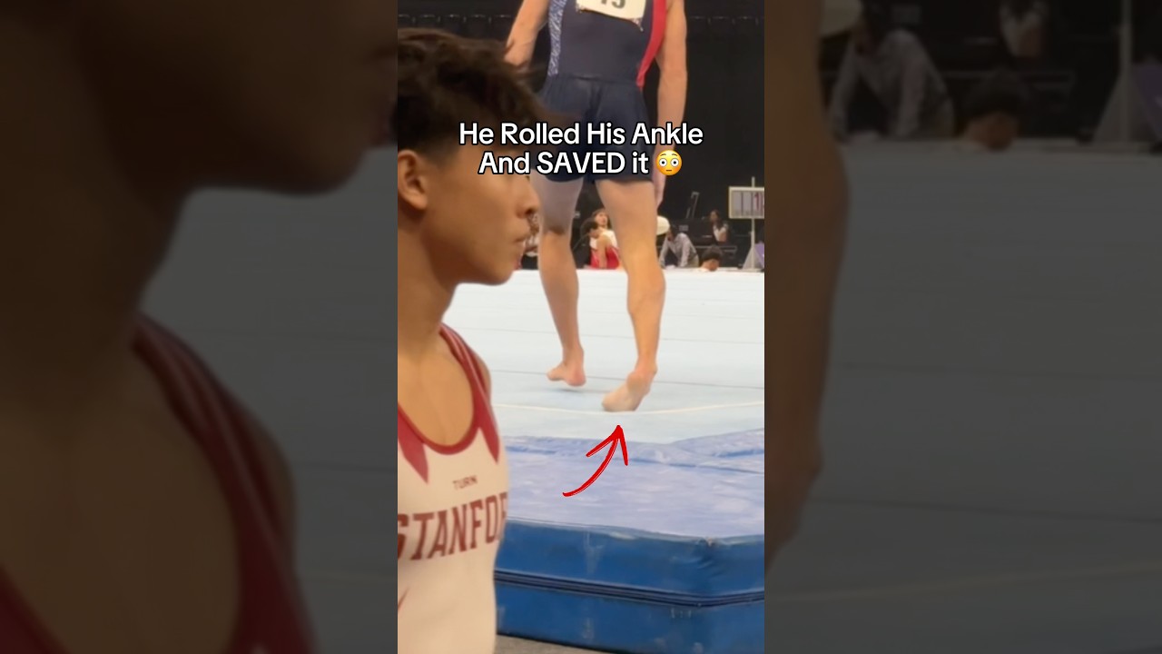 When you trip in front of your crush 🥀#gymnastics #olympics #sports #gymnast #olympic