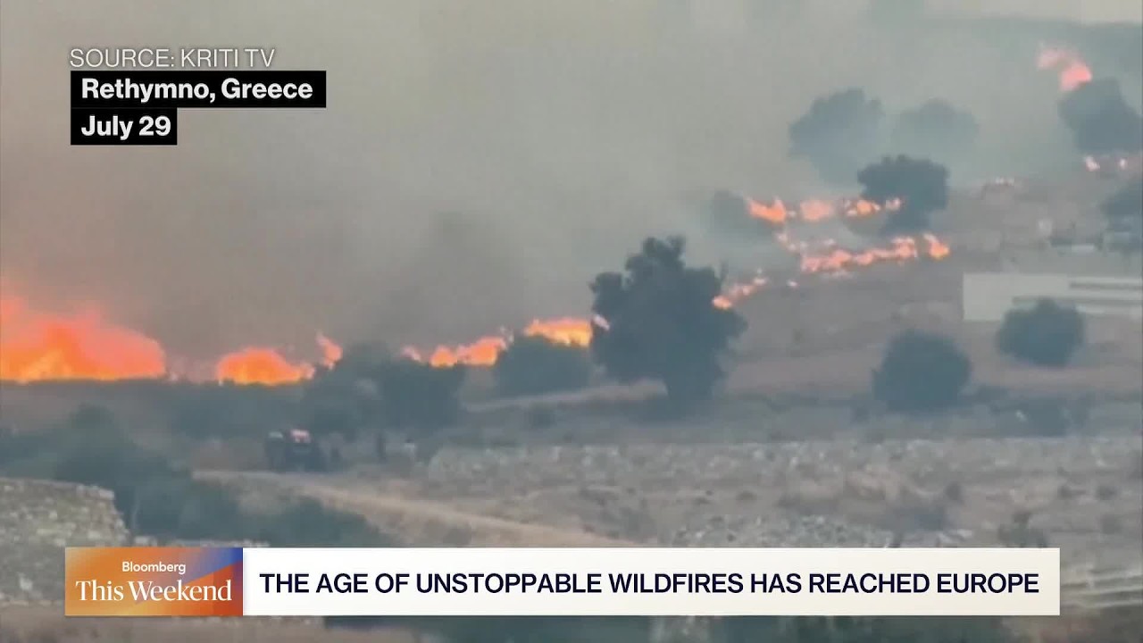 Wildfires Spread Across Southern Europe