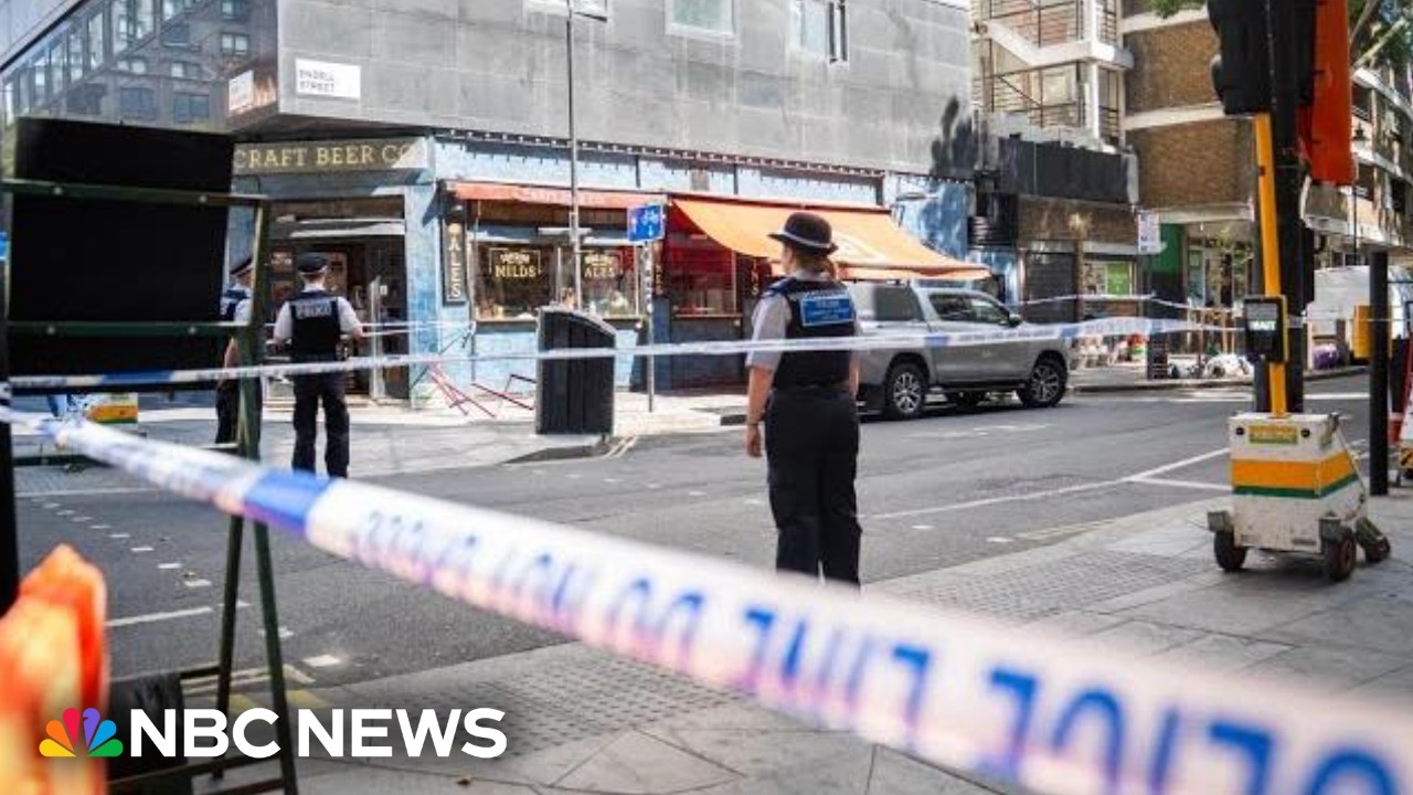Woman arrested after four people are stabbed in London