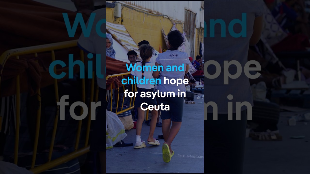Women and children hope for asylum in Ceuta | DW News