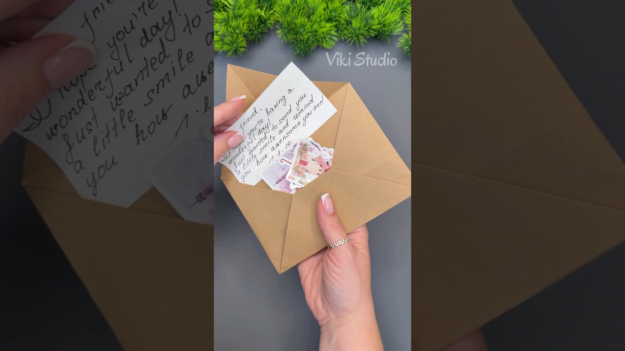 WoW! Easy Paper Craft Ideas! Paper Envelope DIY Origami #paper #papercraft #craft #diy #foryou