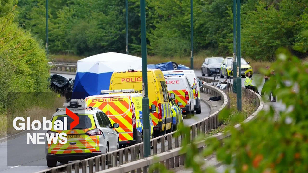 Wrong-way crash on UK highway kills 7 people, including 2 police officers