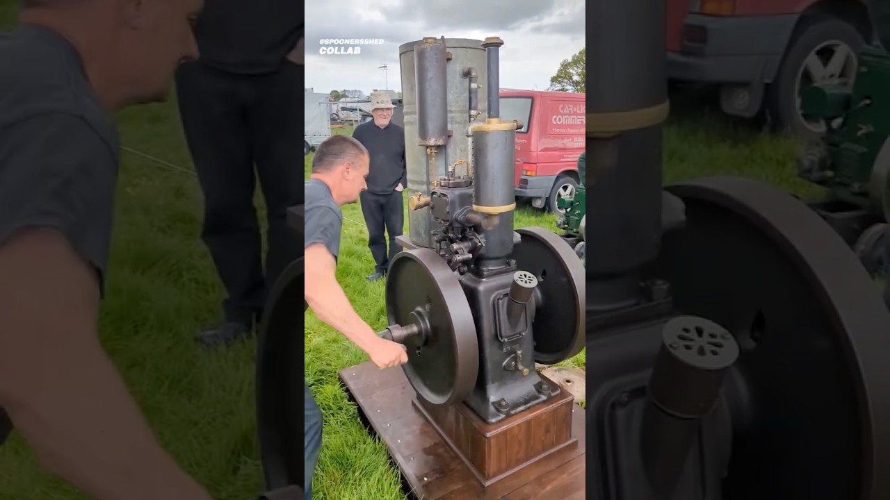 WW1 Farm Engine Cold Start! 😍