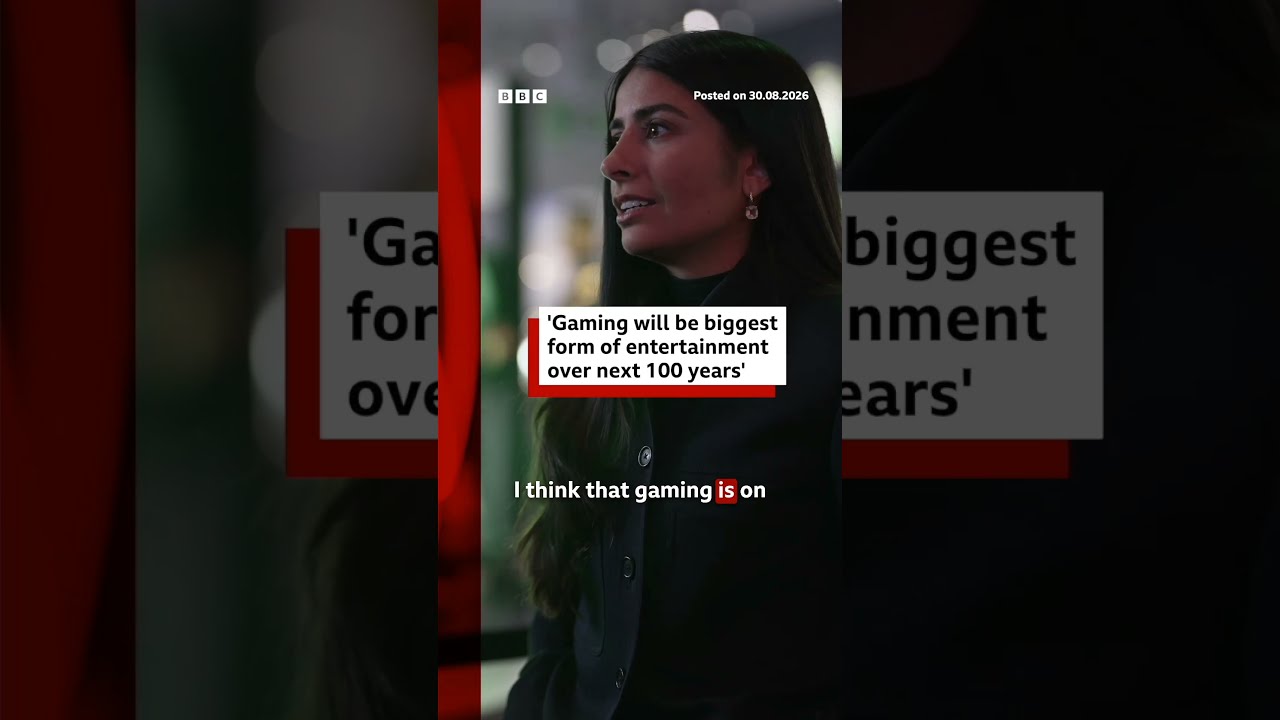 Xbox’s Asha Sharma says gaming on cusp of being biggest form of entertainment. #BBCNews