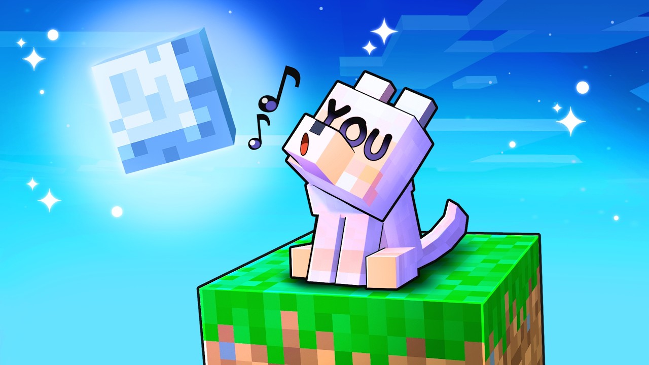 YOU are a BABY WOLF on One Block!