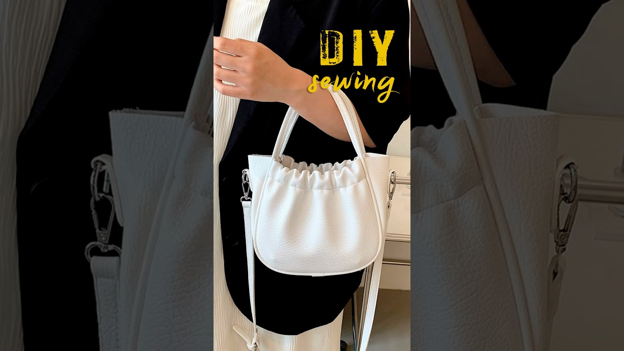 zipped lining pocket sewing Tote bag Making at home #bag #casualbag #bagpattern