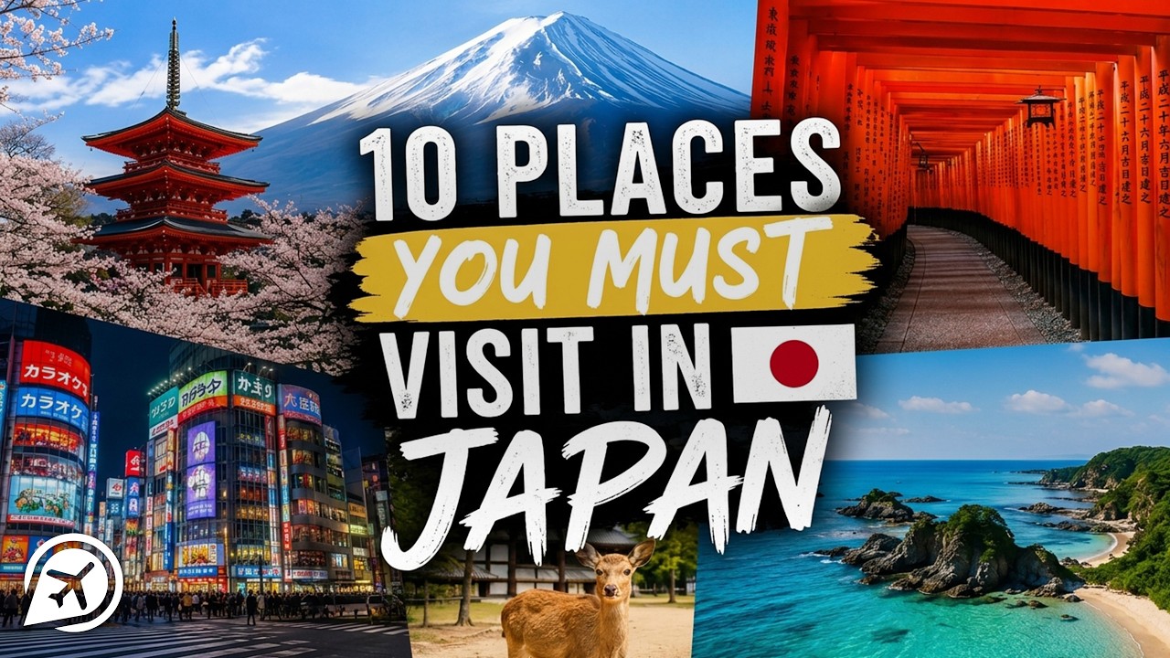 10 Places you MUST Visit in Japan