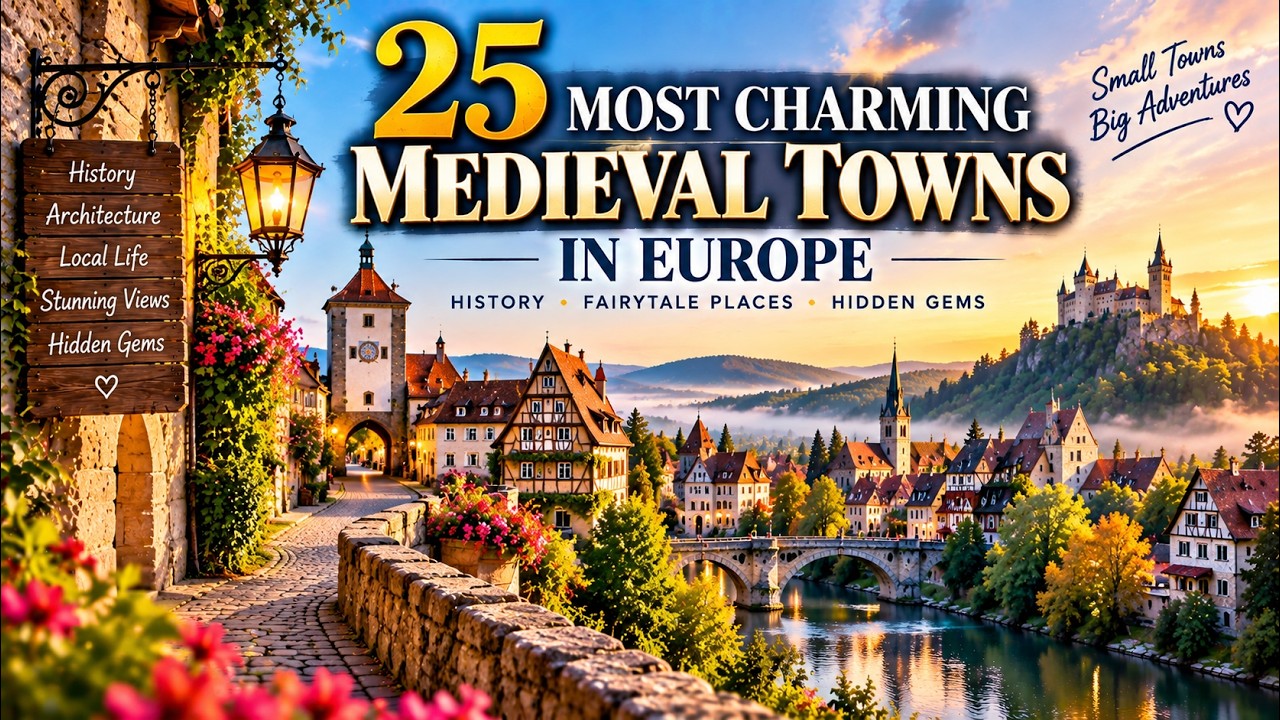 25 Most Charming Medieval Towns in Europe | Europe Travel Guide