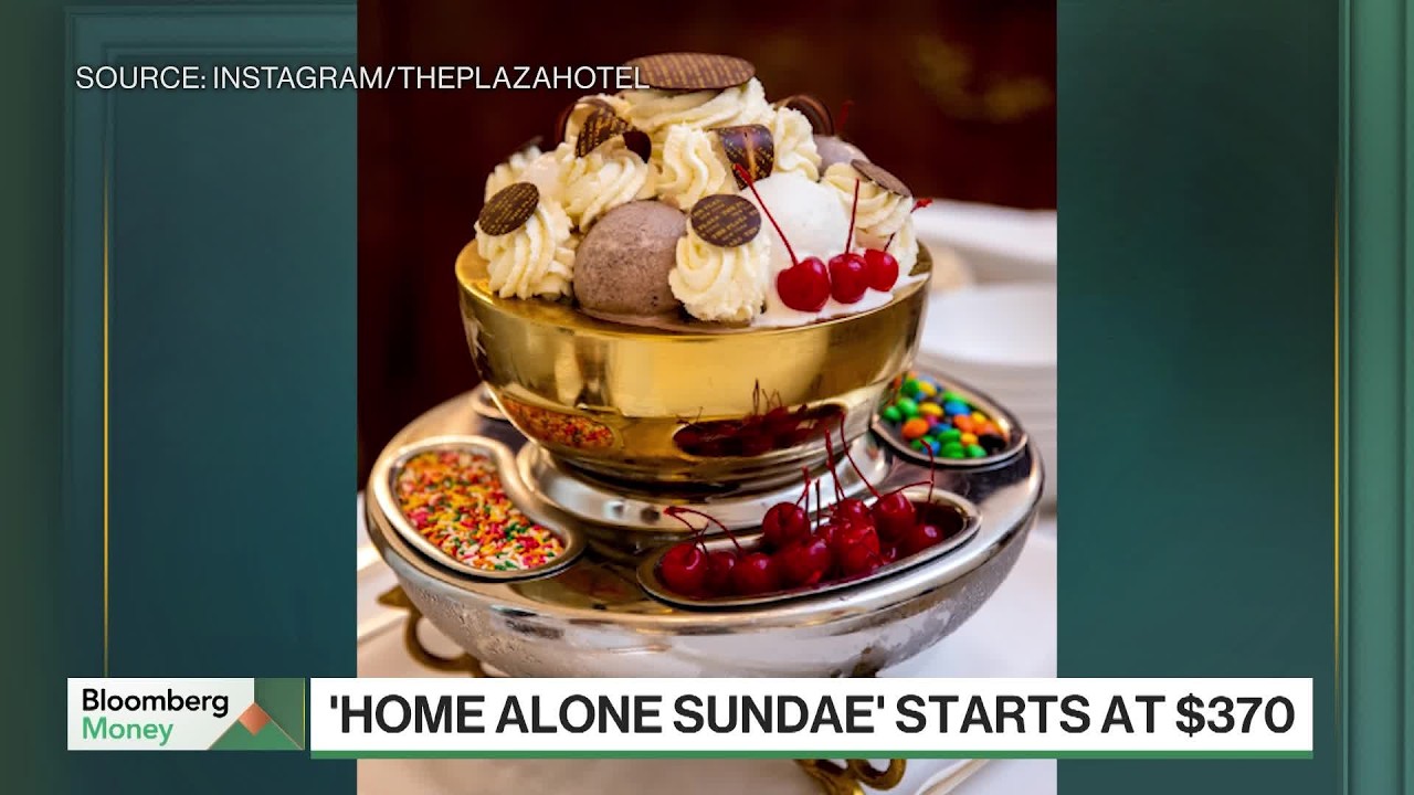 $370 ‘Home Alone Sundae’ on The Plaza’s Menu