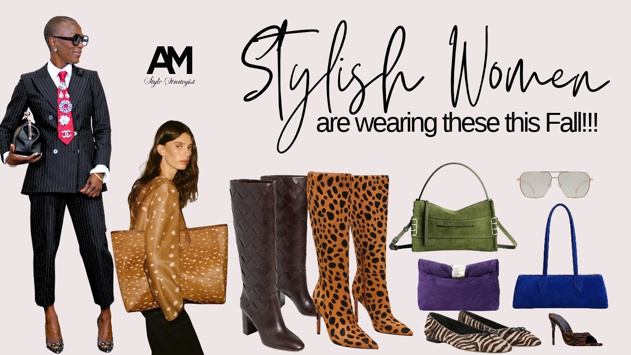 5 Things all the Stylish Women are Wearing This Fall
