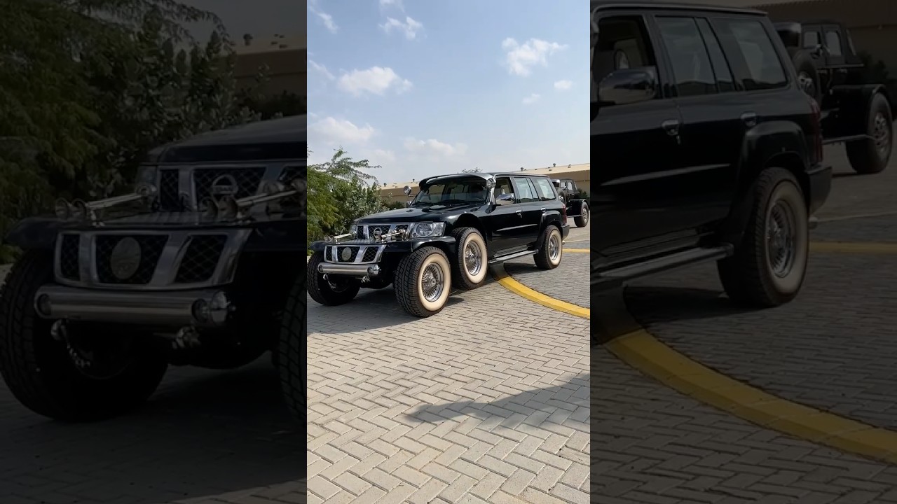 6 Wheel Nissan Patrol! 🤩