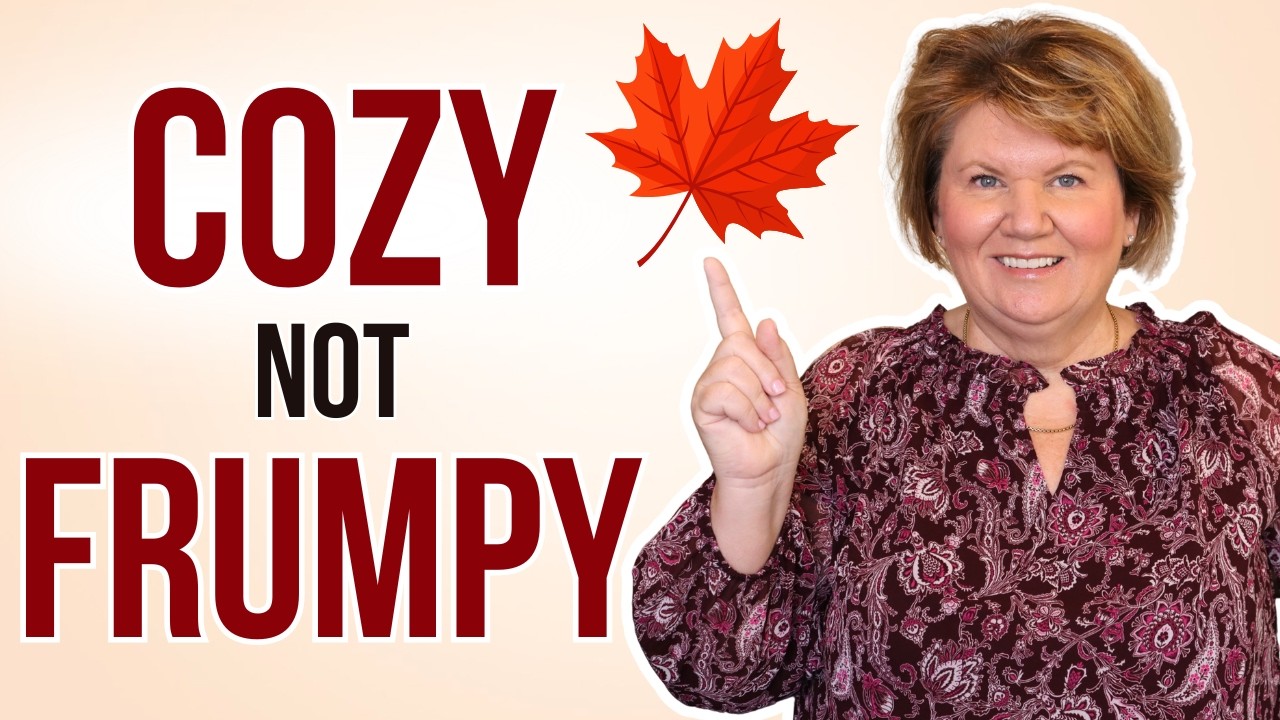 7 COZY Fall Outfits for Women Over 50 You’ll Wear on Repeat 🍁