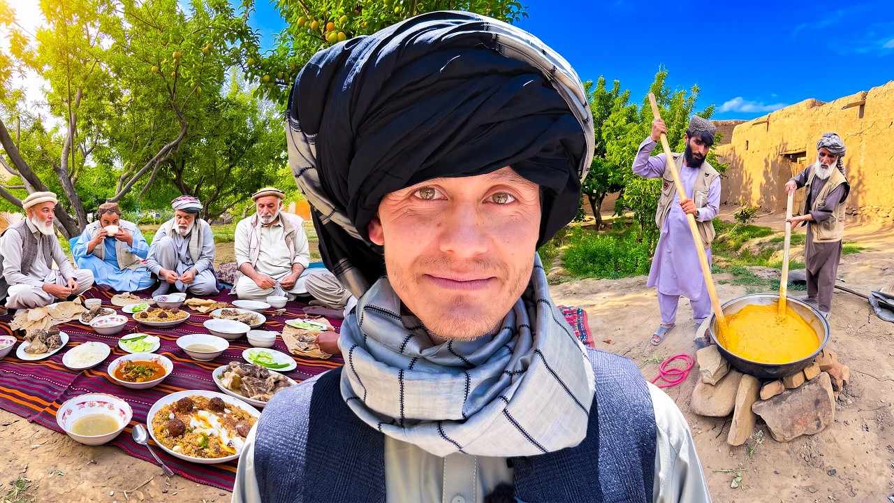 Afghanistan’s Extreme Hospitality!! Strangers MUST Be Fed!!