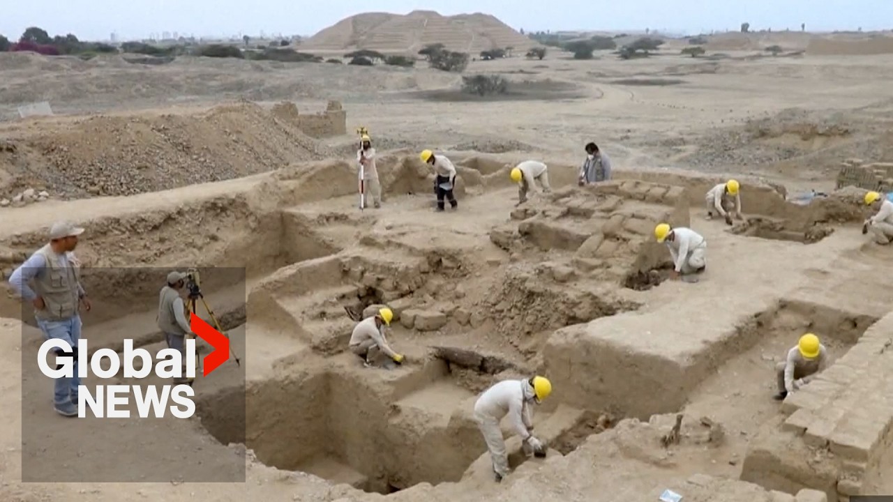Ancient, untouched burial site found in Peru