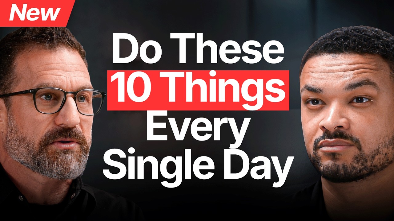 Andrew Huberman: My Exact Routine To Optimize Brain & Body, I Do All Of These Every Day!