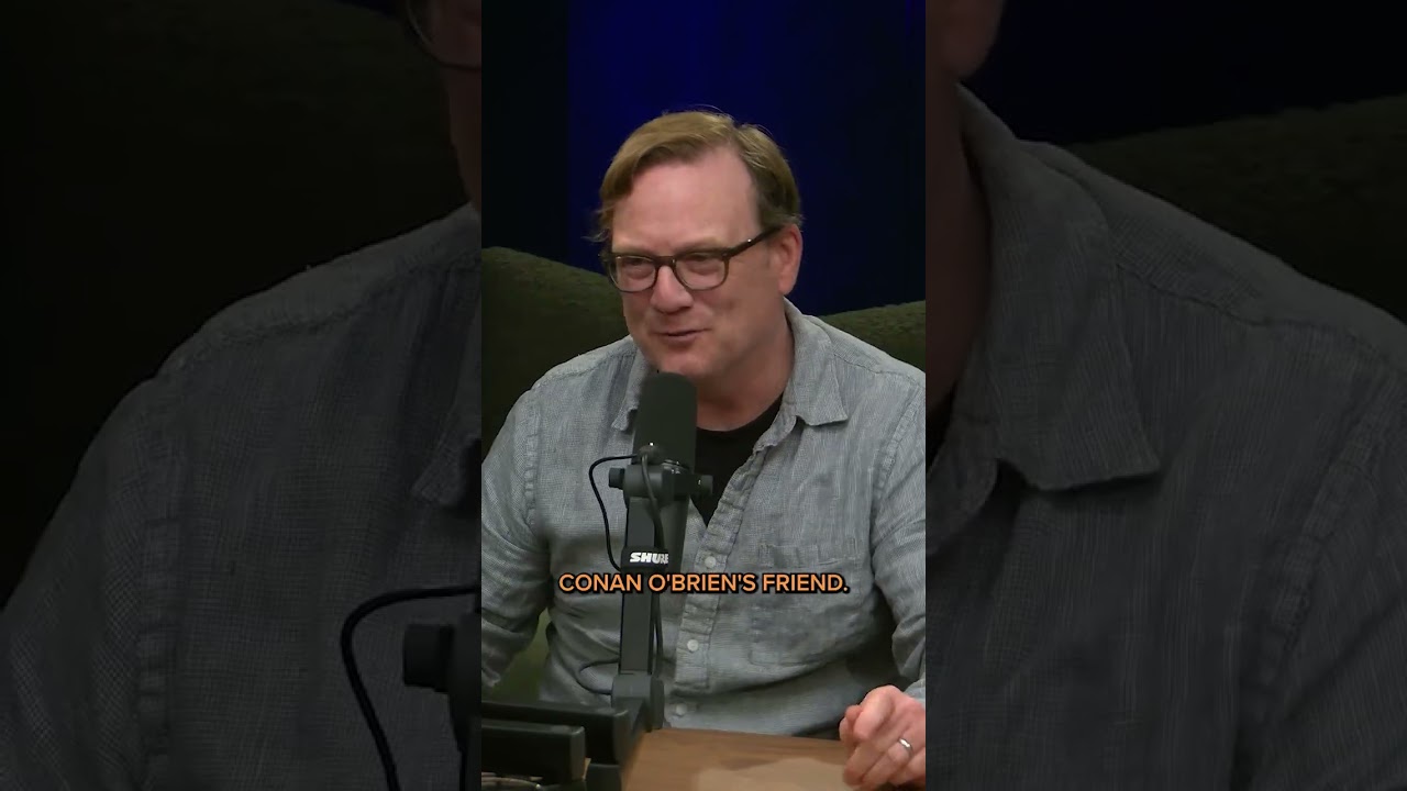 Andy Daly feels _____ about being Conan’s friend. #podcast #comedy