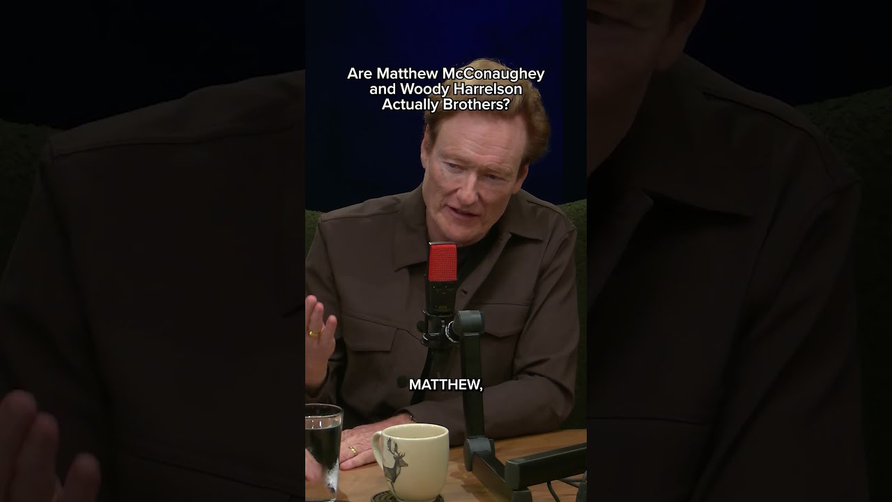 Are Matthew McConaughey & Woody Harrelson actually brothers? #podcast #comedy