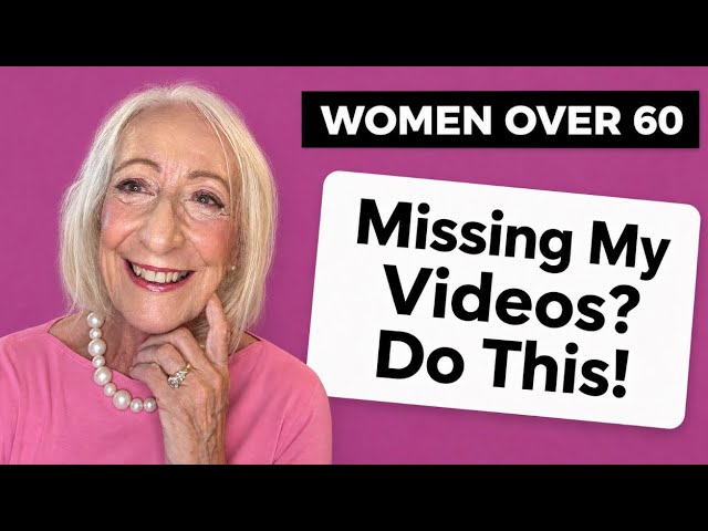 Are You Missing My YouTube Videos? Please Do This!