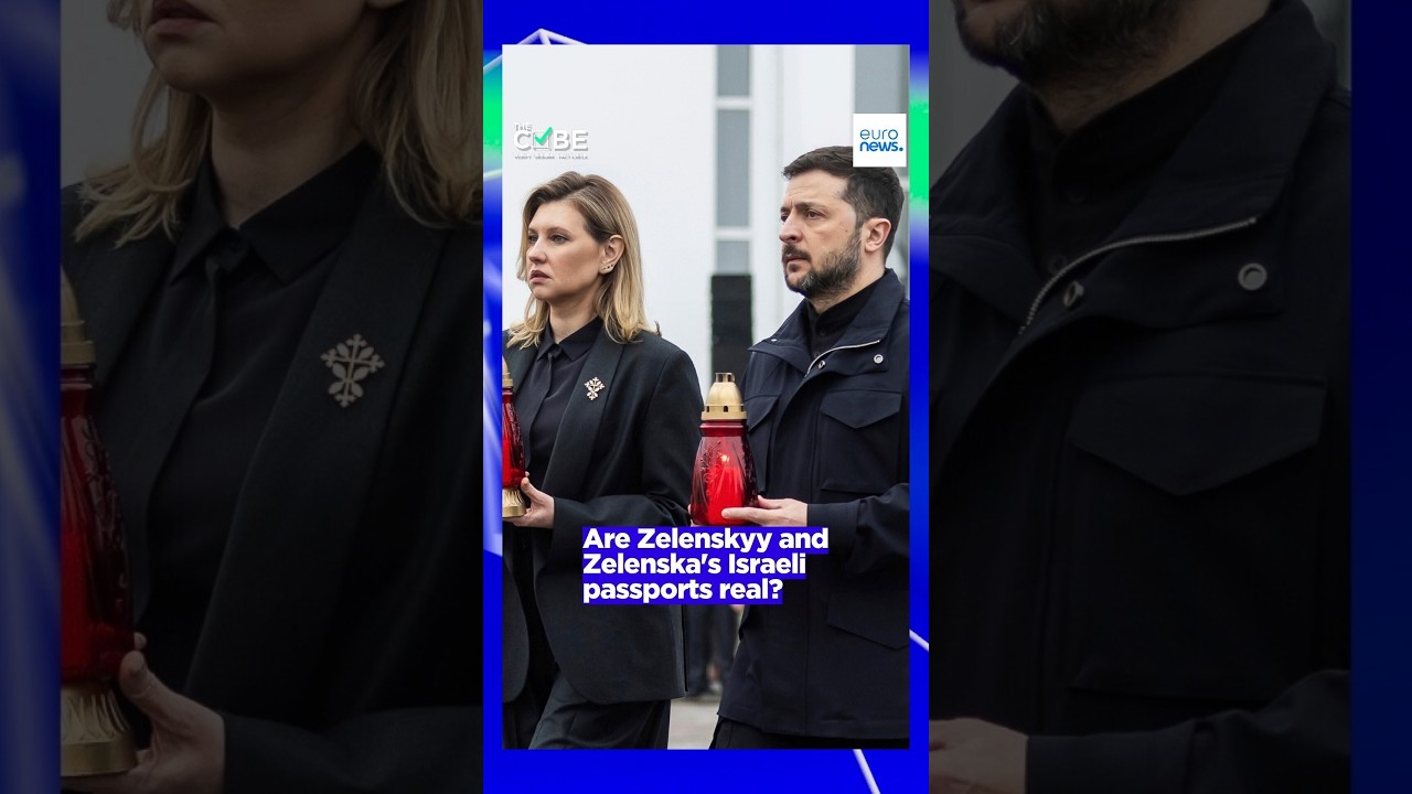 Are Zelenskyy and Zelenska’s alleged Israeli passports real?