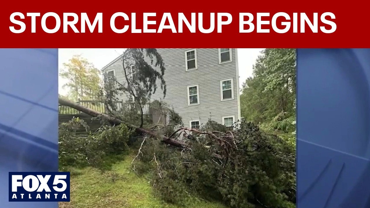 Atlanta residents recover after storms leave heavy damage | FOX 5 News