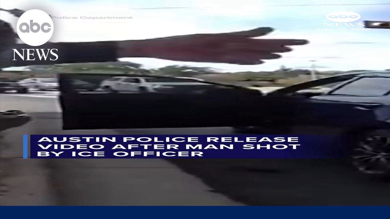 Austin police release video after man shot by ICE officer