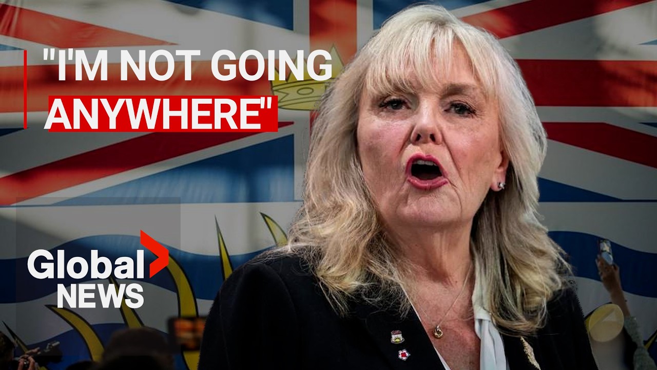 BC Conservative Leader Kerry-Lynne Findlay says she’s “not going anywhere”