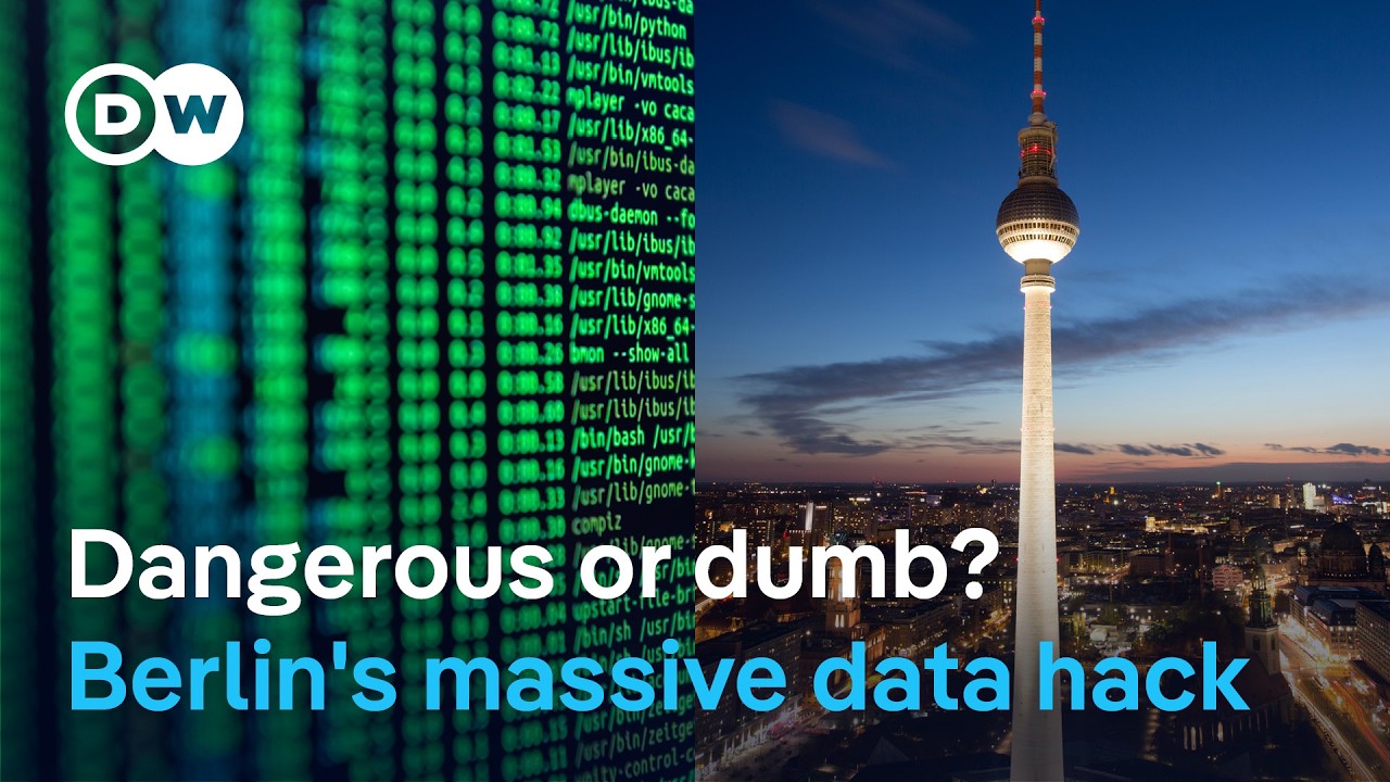 Berlin’s biggest ever hack: How one employee let criminals steal 6 terabyte of data | DW News