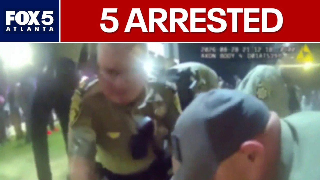 Body cam video shows East Coweta football game fight | FOX 5 News